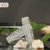 Bridal Silver Plated Bangle Set with Intricate Design