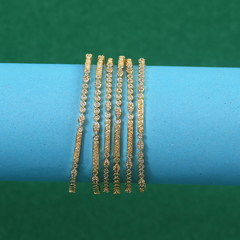 Bridal Gold Plated Bangle Set